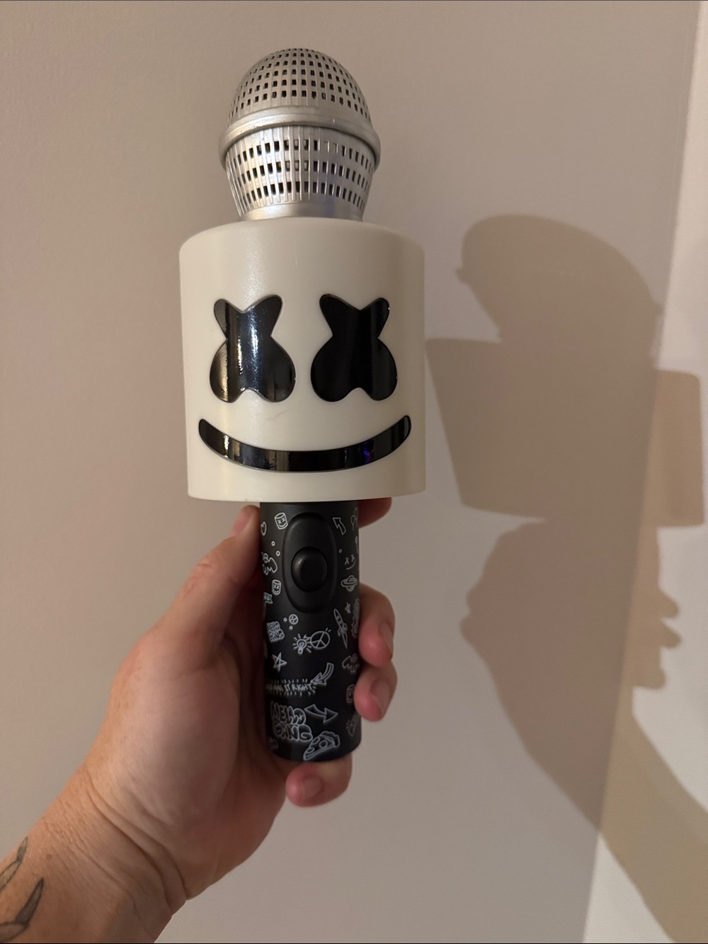 DJ marshmallow light up mic